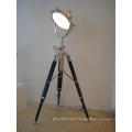 Hot Sell Wood and Aluminium Base Tripod Floor Lamp (F715L)